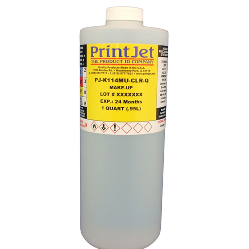 Domino Make-up bottles. Sold in cases of 9 / 1 quart bottles