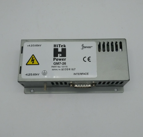 12170 Domino H.V. Power Supply 
Front View