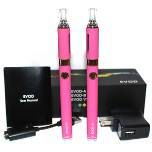 eVod Twist Variable Voltage 900mAh Starter Kit - Pink