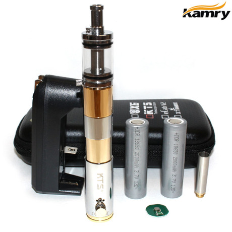 Kamry KTS Plus Mechanical Mod Starter Kit - Gold Chrome