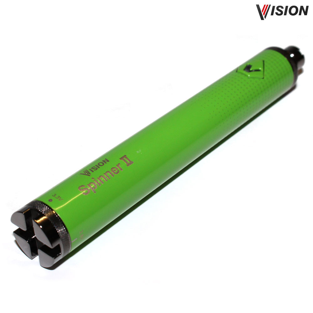 Vision Spinner 2 Variable Voltage 1600mAh Battery - Green - Vape It Now