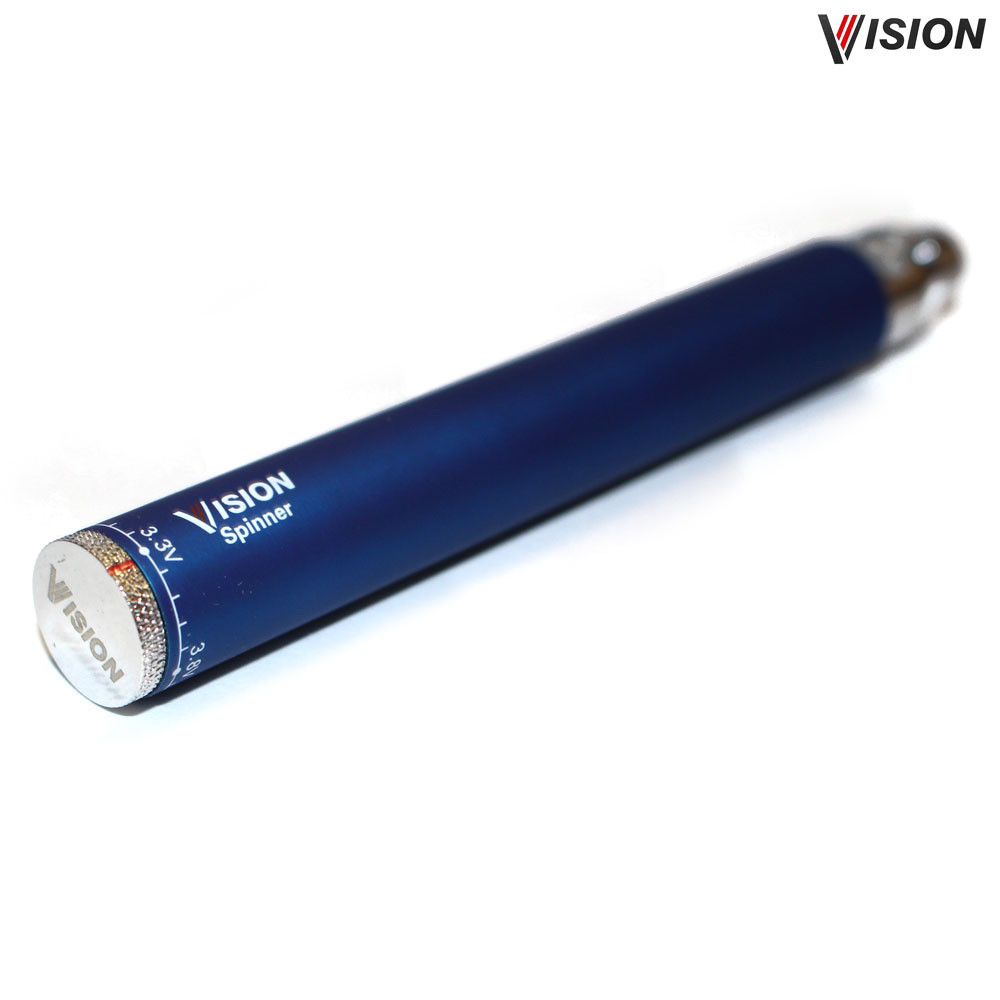 Vision Spinner Variable Voltage 1100mAh Battery - Blue - Vape It Now