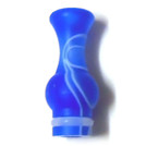 Ming Swirl Acrylic 510 Drip Tip - Blue