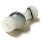 Ming Swirl Acrylic 510 Drip Tip - White