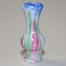 Ming Tide Acrylic 510 Drip Tip - Blue Green Red