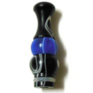 Multicolor Acrylic 510 Drip Tip - Black Blue