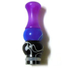Multicolor Acrylic 510 Drip Tip - Purple Blue Black