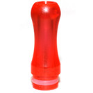 Round Plastic 510 Drip Tip - Red