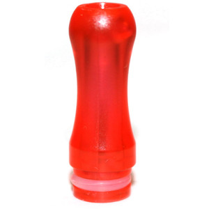Round Plastic 510 Drip Tip - Red