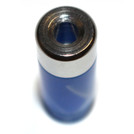 Stainless Flat Top Acrylic 510 Drip Tip - Blue