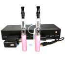 Pink eGo-T CE4 650mAh Double Vape Pen Starter Kit