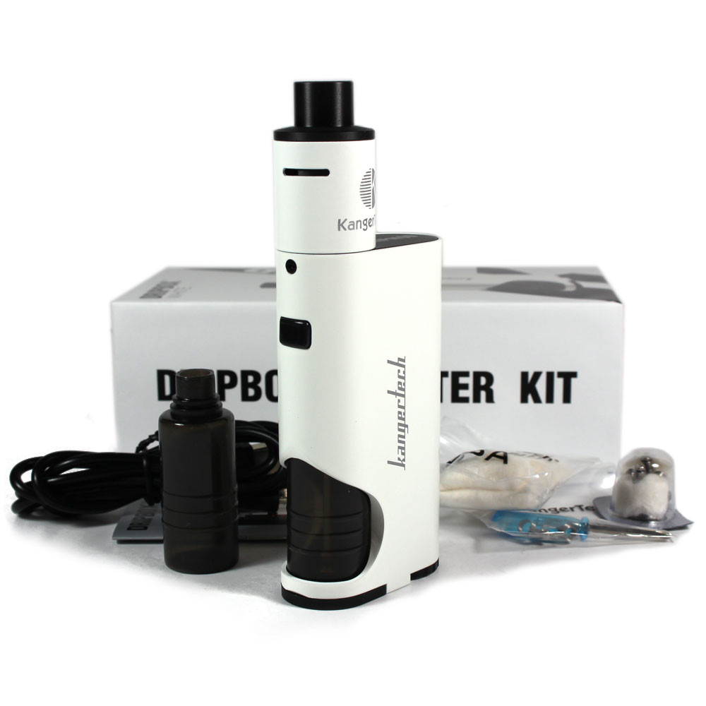 VAPE Kanger Tech DRIPBOX スコンカー メカニカル 白 VAPE Kanger Tech DRIPBOX スコンカー メカニカル 白
