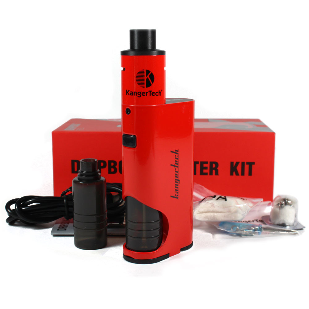 Kangertech Dripbox Starter Kit - Red - Vape It Now