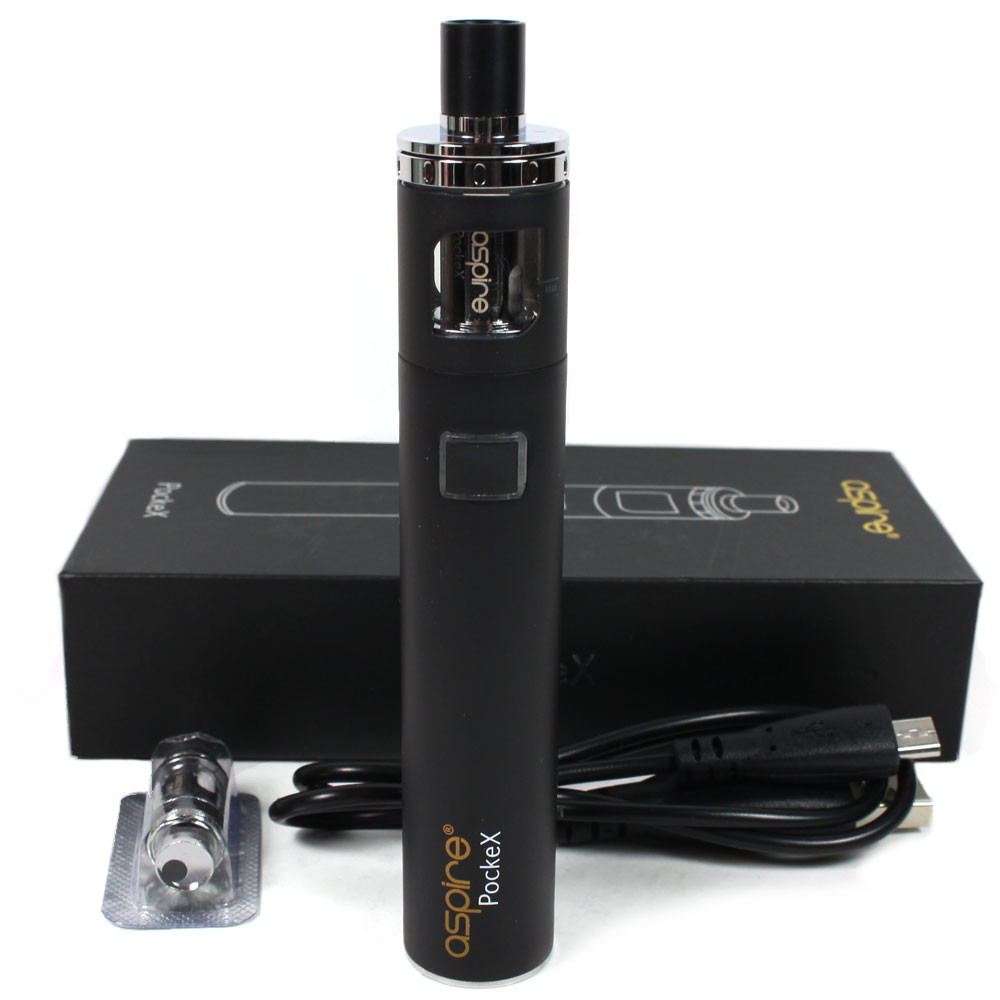 Aspire PockeX Aio E-Zigarette Starter Set mit 1500 mAh - Anfänger Dampfe