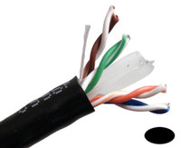 Primus Cable CAT6 Outdoor, 1000ft Spool, Black, C6CMX-2043BK