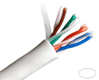 Primus Cable CAT5E Outdoor, UV, 1000ft, White, C5CMX-2267WH