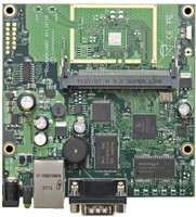MikroTik 300Mhz CPU, 32MB SDRAM, 1 LAN, 1 miniPCI, LVL 3 OS, RB/411