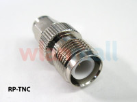 WLANmall RP-TNC Female to RP-SMA Male Adapter, ADPT-RTNCF-RSMAM