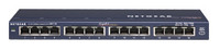 Netgear Prosafe 16 Port 10/100/1000 Unmanaged Gigabit Desktop Switch, GS116NA