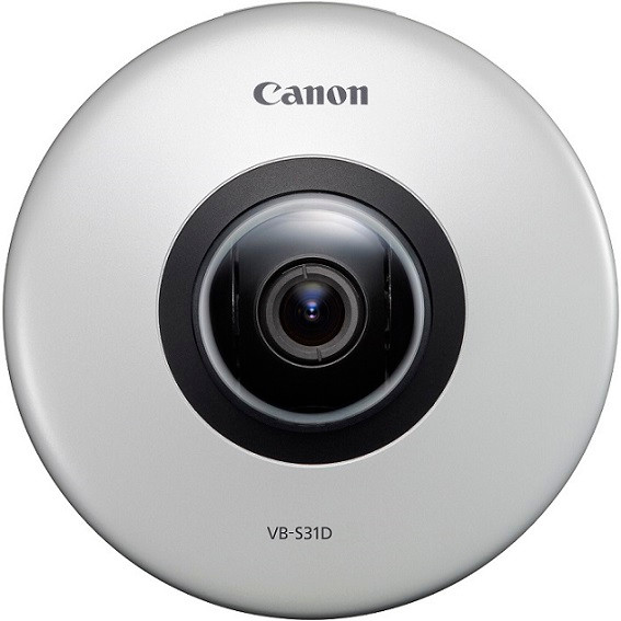 canon 2 1mp pt dome network camera vb s31d