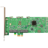 MikroTik Four Slot miniPCIe-PCIe Adapter, RB14e