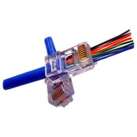 Primus RJ45 Connector, 100PK - EZ-RJ45 CAT 5E for Round Solid and Stranded Cable, CN1-3002-Z5