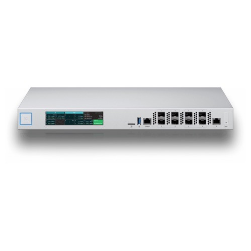 Ubiquiti UniFi XG Security Gateway Router, with Eight 10G SFP+ and One 1G RJ45, USG-XG-8