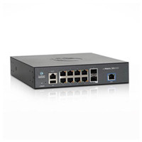 Cambium Networks cnMatrix EX2010 Switch with 8 1G access ports and 2 SFP 1G uplink ports, US Power Cord, MX-EX2010xxA-U