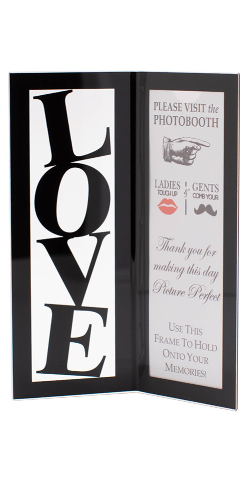 Love Photo Booth Frame - Photo Booth Frames