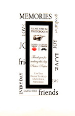 Photo Booth Frames with magnet and easel