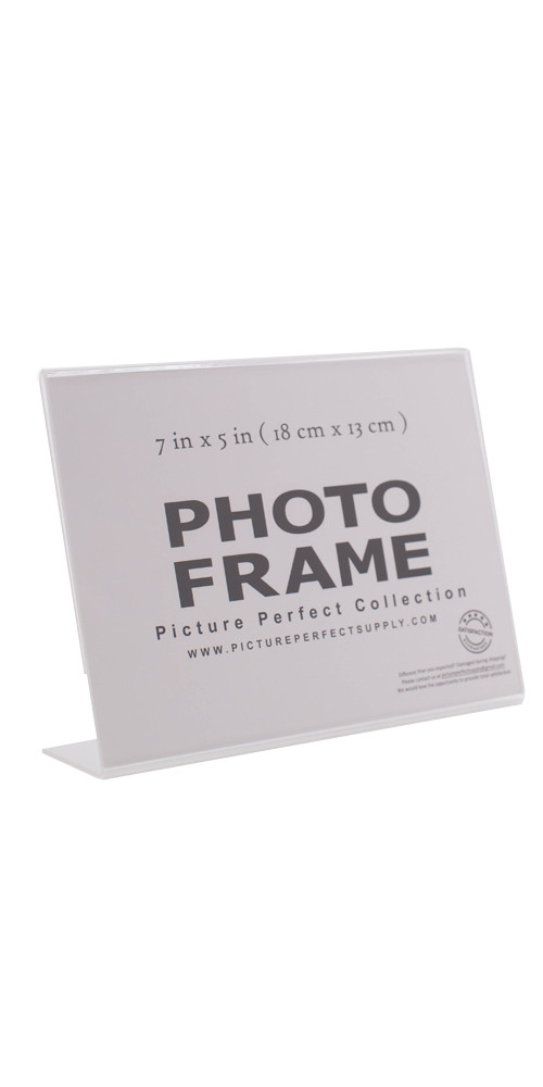 Details about   Curved Acrylic Picture Frame Photo Sign Holder Portrait Display 7x5 