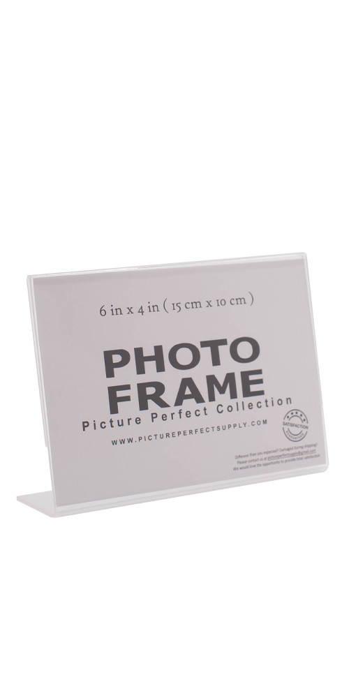 Details about  / Photo Booth Frames Pack of 4x6 Acrylic Picture Frames Sign Holders 4 x 6 Vert