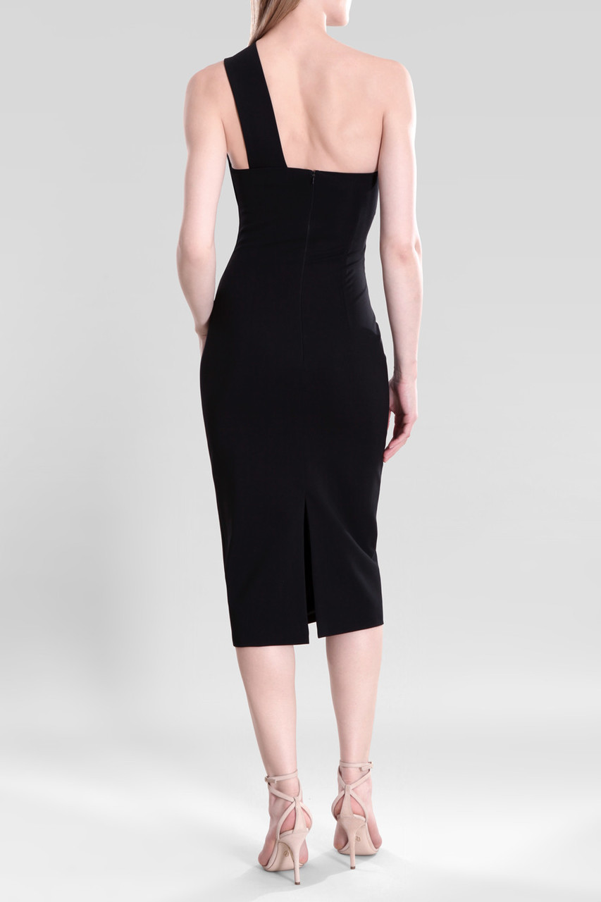 cushnie black dress
