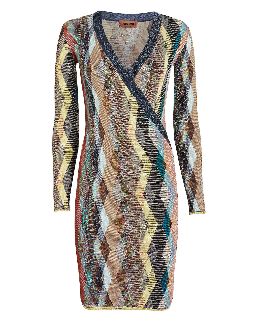 missoni wrap dress