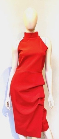 chiara boni red dress