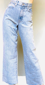 SLVRLAKE Grace High Rise Wide Leg Jeans in Time to Go