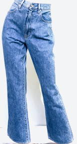 SLVRLAKE Charlotte High Rise Bootcut Jeans in Pacific