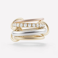 Spinelli Kilcollin Vega 18K Yellow Gold and Sterling Silver 4 Link 