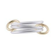 Spinelli Kilcollin Sterling Silver Solarium SG 3 Link Ring