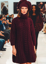 *PRE-ORDER* Augustina Cashmere Chatuge Dress in Burgundy