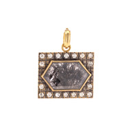 Sylva & Cie. 18K Yellow Gold Renee Rough Cut Diamond Pendant
