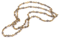 *TRUNK SHOW* Sylva & Cie. 18K Yellow Gold Diamond Bead Necklace