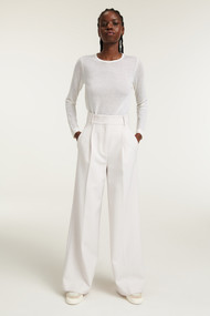 Dorothee Schumacher Refreshing Ambition Pants in Pearl Sand