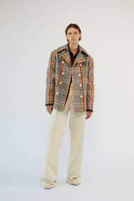 *PRE-ORDER* MARGOT92 Sarah Jacket in Multi Colored Plaid