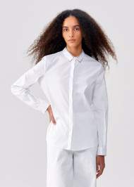 Fabiana Filippi Embellished Long Sleeved Shirt in White