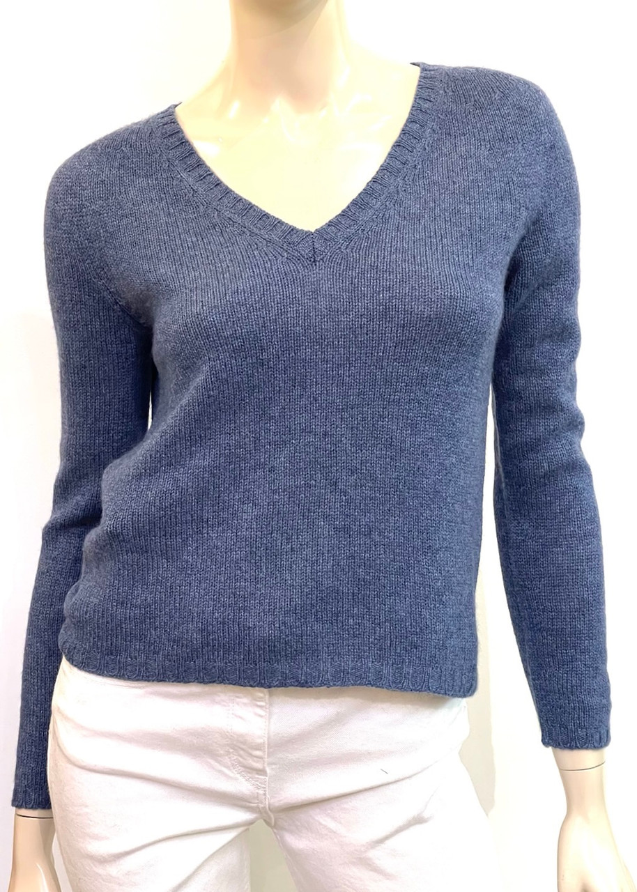 Womens Clothing Jumpers and knitwear Turtlenecks Fabiana Filippi Wool Knit Turtleneck in Blue 