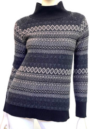Fabiana Filippi Fair Isle Turtleneck Sweater