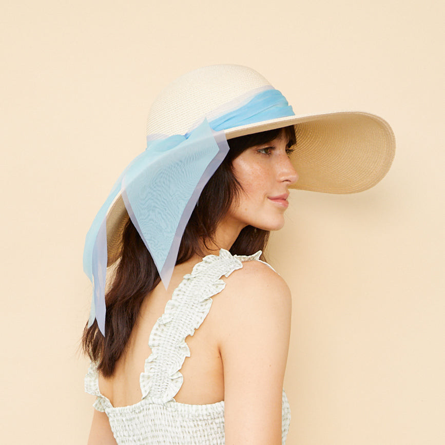 Eugenia Kim Sunny Hat in Aqua
