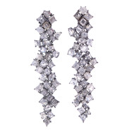 *EXCLUSIVE EVENT* Sylva & Cie. 18K White Gold Grey Diamond Earrings