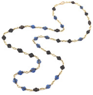 *EXCLUSIVE EVENT* Sylva & Cie. 18K Yellow Gold 5th Century Cambodian Glass Bead Necklace